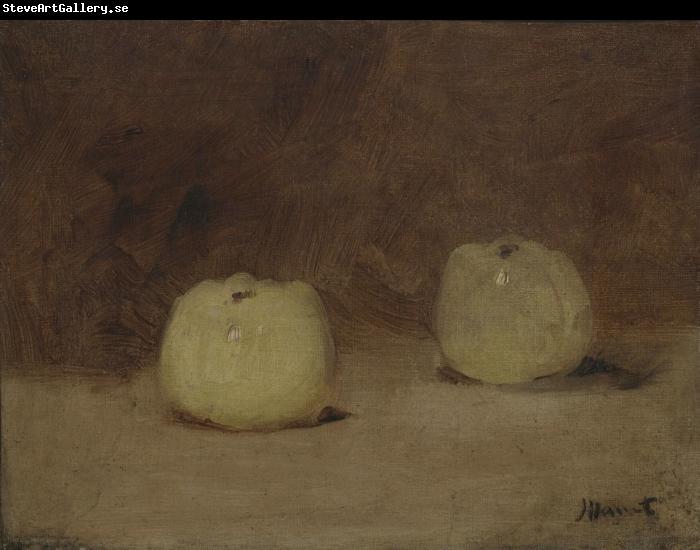 Edouard Manet Still Life with Two Apples